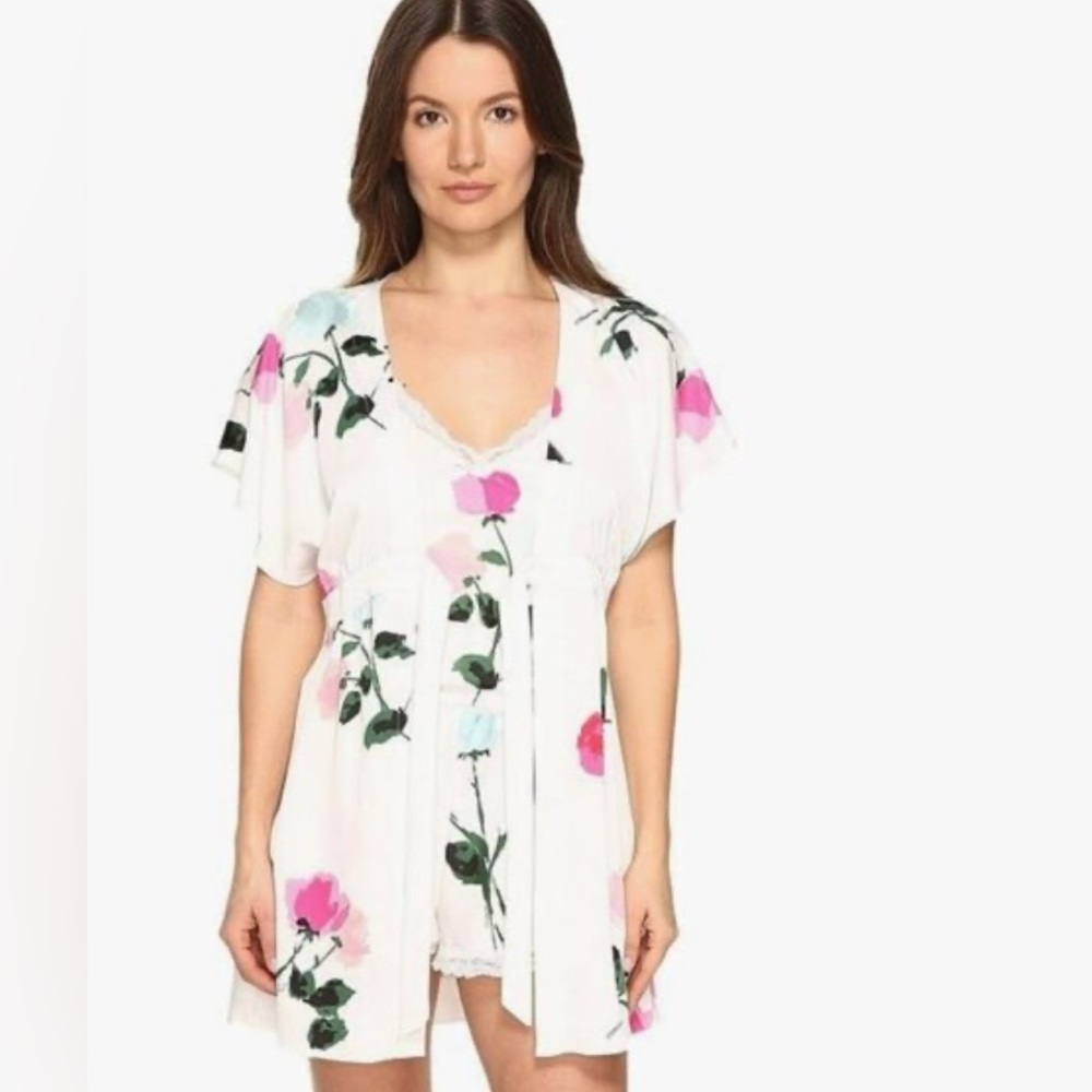 Kate Spade charmeuse robe top. Never worn. NWT.